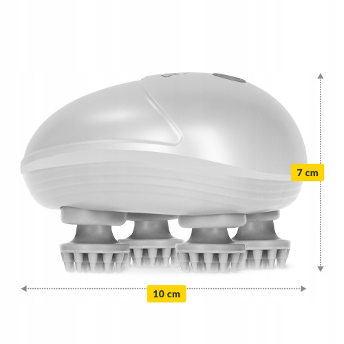 Массажная подушка  4FIZJO Smart Head Massager White - фото №8